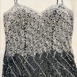 Vintage beaded Ag bari dress